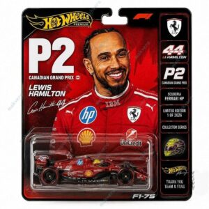 Hot Wheels Lewis Hamilton Ferrari F1 Canadian Grand Prix P2 2026 2