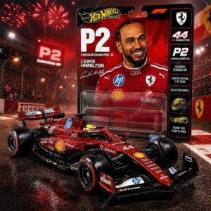 Hot Wheels Lewis Hamilton Ferrari F1 Canadian Grand Prix P2 2026