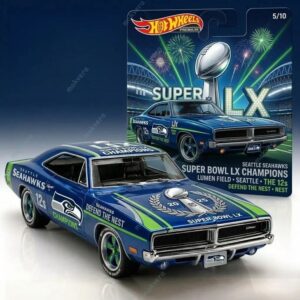 Hot Wheels Seattle Seahawks Super Bowl LX Champions Collector’s Car 2