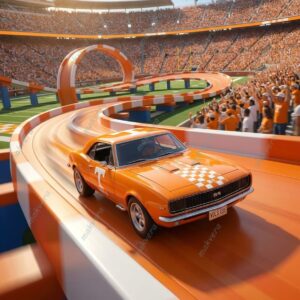 Hot Wheels Tennessee Vols 135th Anniversary Chevrolet Camaro 2