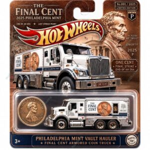 Hot Wheels The Final Cent 2025 Philadelphia Mint 1 Hot Wheels The Final Cent 2025 Philadelphia Mint 2