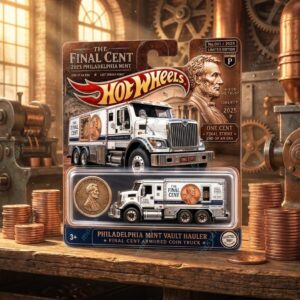 Hot Wheels The Final Cent 2025 Philadelphia Mint
