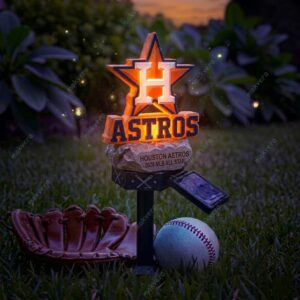 Houston Astros 2026 MLB All Star Solar Garden Light