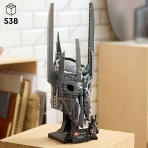 Icons Sauron Helmet Lord of the Rings Building Block Set 2