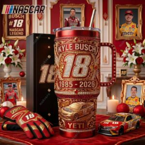 In Memory Of Kyle Busch Legends Nascar Tumbler 2
