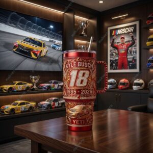 In Memory Of Kyle Busch Legends Nascar Tumbler