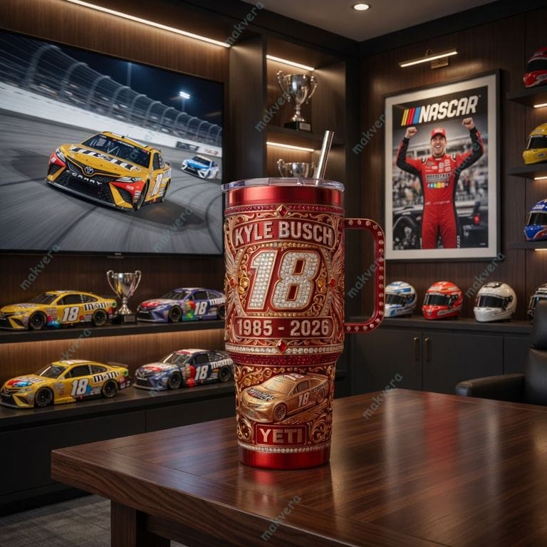 In Memory Of Kyle Busch Legends Nascar Tumbler
