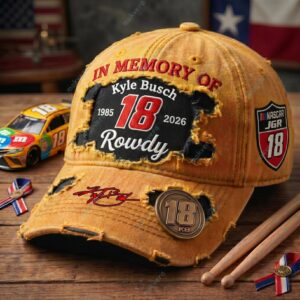In Memory Of Kyle Busch Legends Rowdy Cap 2