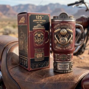 Indian Motorcycle 125th Anniversary Tumbler 2
