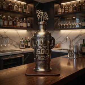 Indy 500 Borg-Warner Trophy 110th Anniversary Whiskey Decanter