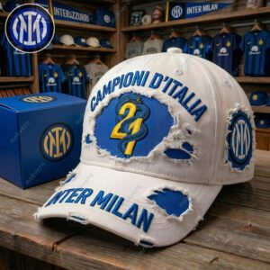Inter Milan Campioni d'Italia 2025 26 Cap 1 Inter Milan Campioni d'Italia 2025 26 Cap 2