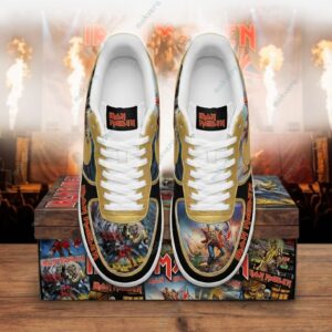 Iron Maiden The Number Of The Beast Air Force 1 Sneaker 2