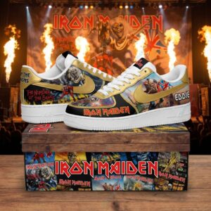 Iron Maiden The Number Of The Beast Air Force 1 Sneaker