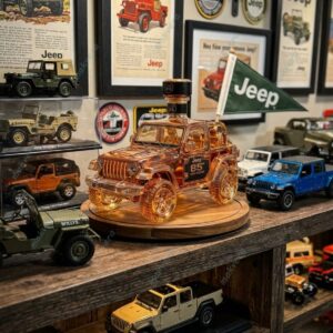 Jeep 85th Anniversary Commemorative Whiskey Decanter 2