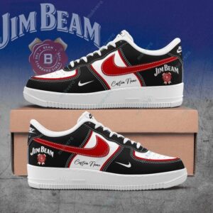 Jim Beam Whisky Bourbon Custom Air Force 1 Sneaker