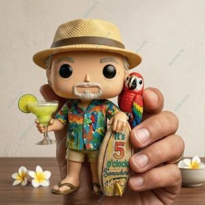 Jimmy Buffett 80th Anniversary Collectible Pop Figure 2
