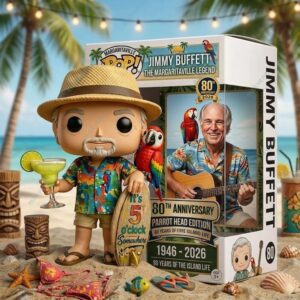 Jimmy Buffett 80th Anniversary Collectible Pop Figure 3