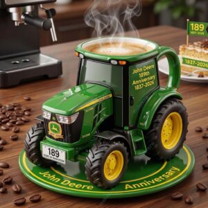 John Deere 189th Anniversary Tractor Mug 2