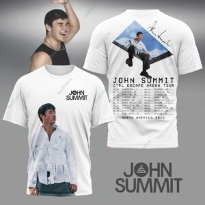 John Summit Ctrl Escape Arena Tour 2026 3D Shirt