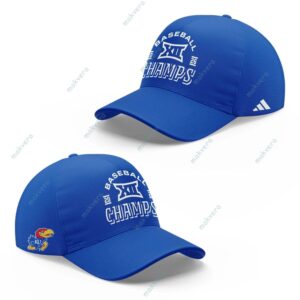 Kansas Jayhawks Blue 2026 Big 12 Baseball Tournament Champions Shirt 2