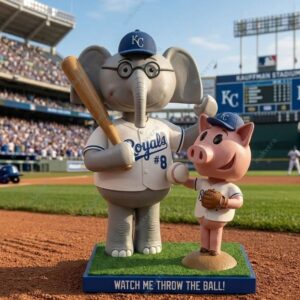 KC Royals Elephant Piggie Day Bobblehead Giveaway 2026 1 KC Royals Elephant Piggie Day Bobblehead Giveaway 2026 2