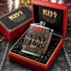 Kiss 53rd Anniversary Commemorative 1973-2026 Hip Flask