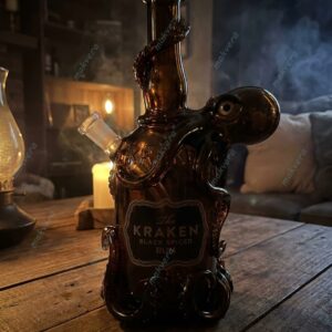Kraken Rum Glass Bong 2