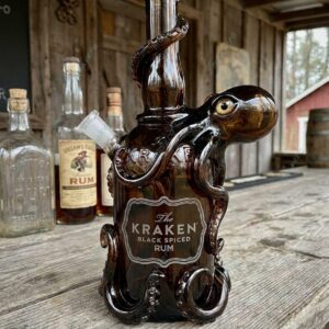 Kraken Rum Glass Bong