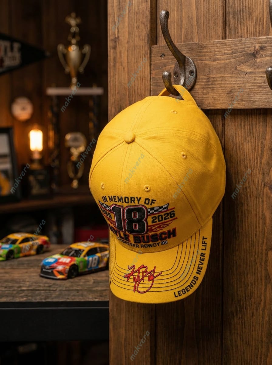 Kyle Busch 1985-2026 Racing Legend Tribute CAP Kyle Busch 1985-2026 Racing Legend Tribute CAP