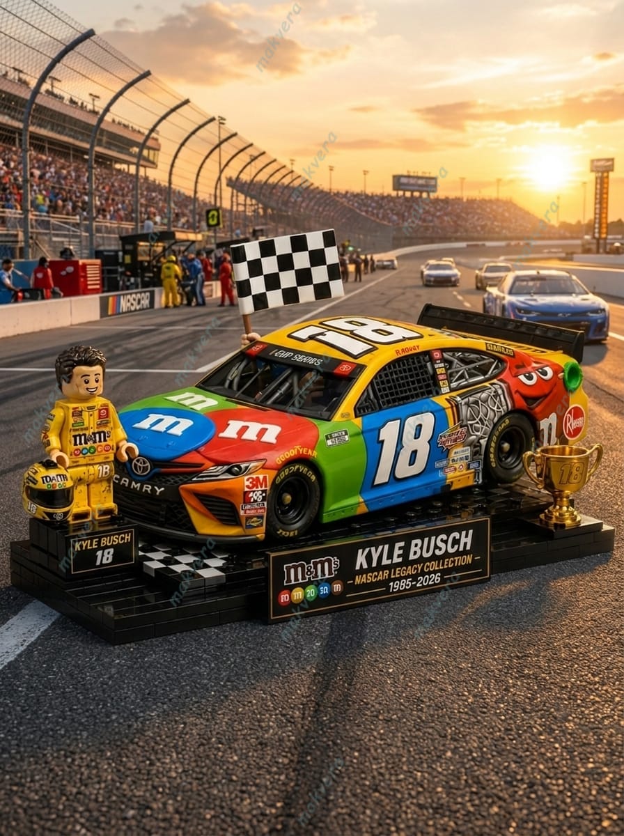 Kyle Busch In Memory Of Forever Rowdy Legacy 2026 Building Block Set 2