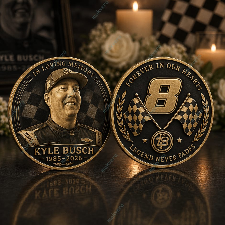 Kyle Busch In My Memories 1985-2026 Coin
