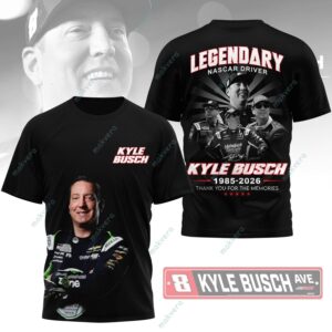Kyle Busch Legendary Nascar Driver Shirt
