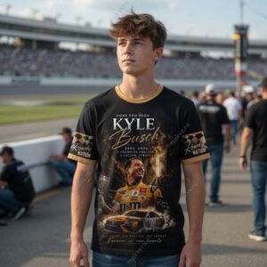 Kyle Busch Legends Never Die 3D Shirt