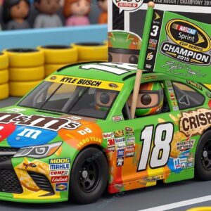 Kyle Busch’s #18 M&M’s Car Pop