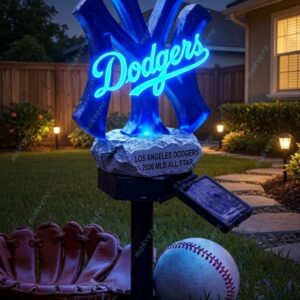 LA Dodgers 2026 MLB All Star Solar Garden Light 2