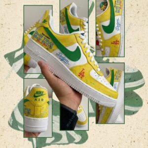 LA Dodgers x Bad Bunny World Tour Air Force 1 Sneaker 2