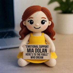 La La Land 10th Anniversay Emotional Support Crochet Doll 3