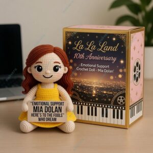 La La Land 10th Anniversay Emotional Support Crochet Doll 4