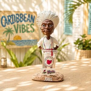 Lake County Captains Jobu MAJOR LEAGUE Rum Caribbean Bobblehead Figure And Bottle 2026 2