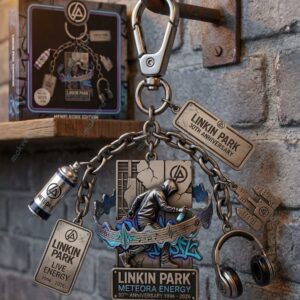 Linkin Park Meteora Energy 30Th Anniversary Keychain