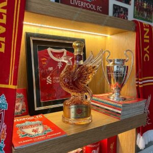 Liverpool FC 134th Anniversary Est 1892 Liver Bird Whiskey Decanter 2