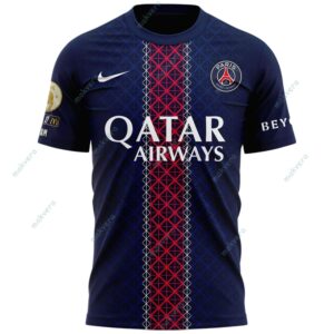 Maillot Domicile PSG Nike Champions de France 202526 Custom Shirt 3
