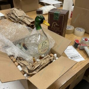 Mallard Ducks Unlimited Custom Whiskey Decanter 2