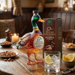 Mallard Ducks Unlimited Custom Whiskey Decanter