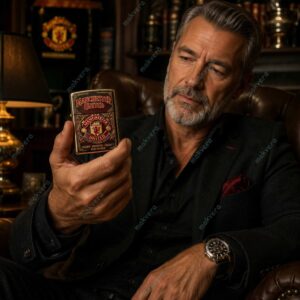 Manchester United Premium Zippo Case 2