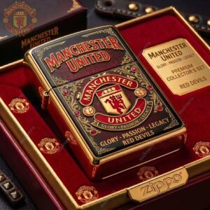 Manchester United Premium Zippo Case