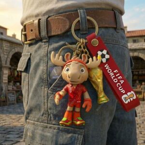Maple Mascot FIFA 2026 Keychain