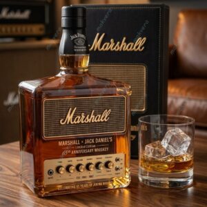 Marshall Jack Daniel’s 65th Anniversary Whiskey Bottle