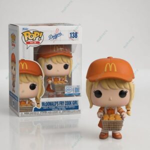 McDonalds Fry Cook Girl Adorable Pop Figure 2