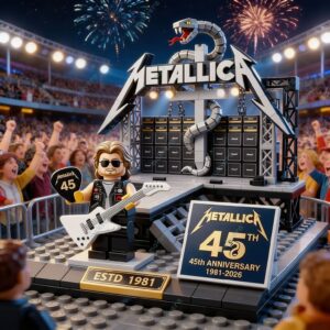 Metallica 45Th Anniversary 1981-2026 Building Block Set 2
